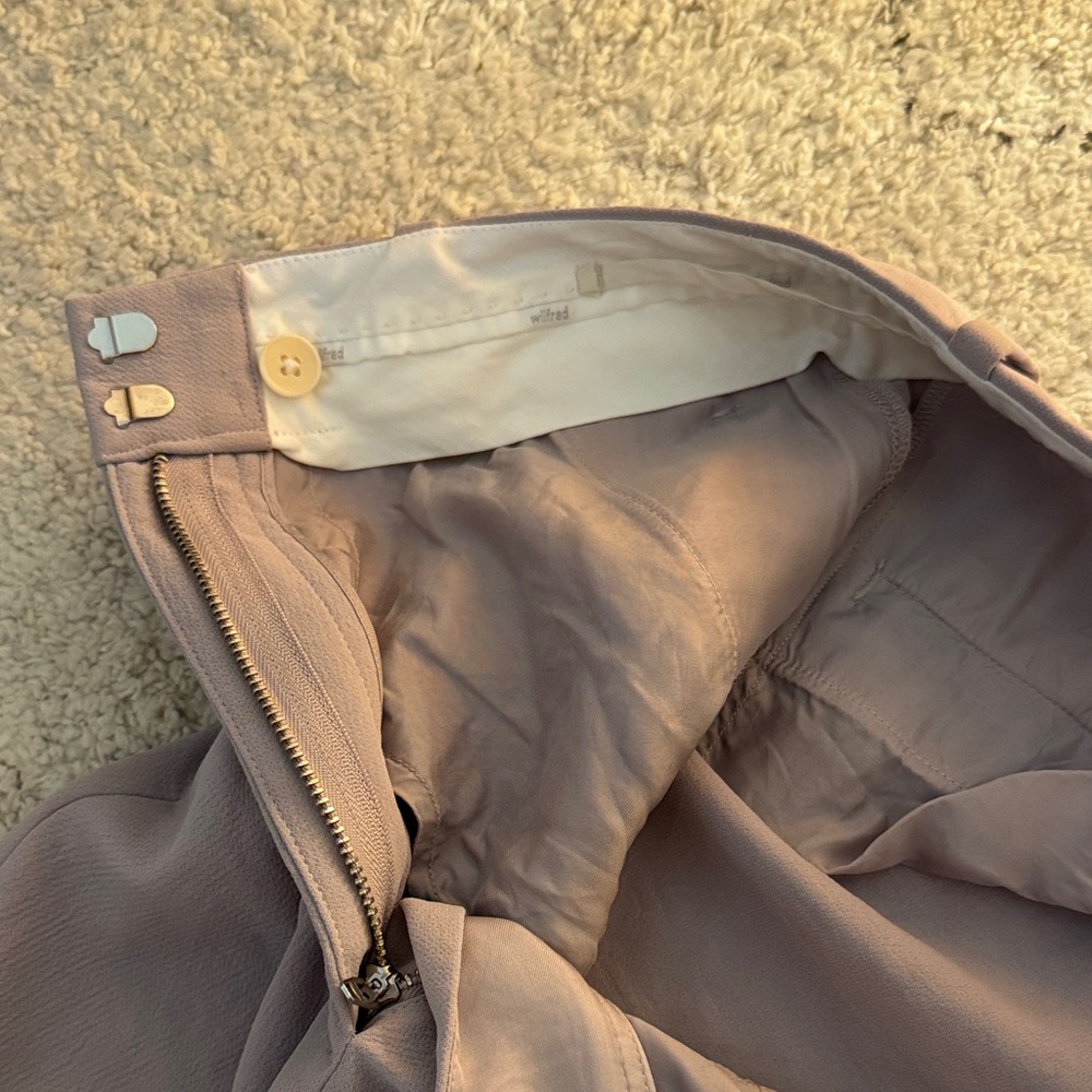 Aritzia Wilfred Effortless Pants in Morado Grey - Picture 4 of 7